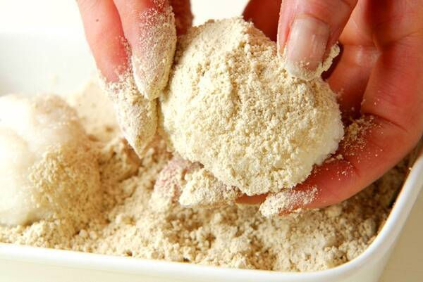 簡単もちもち3色おはぎの作り方の手順5