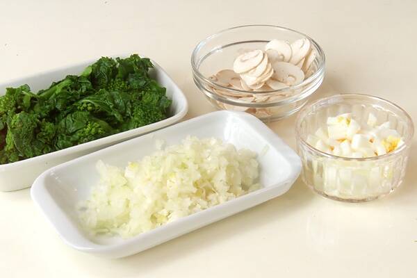 カニクリームコロッケの作り方の手順1