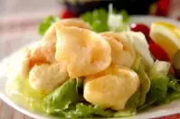 ふわふわさっくり！エビの簡単フリッター