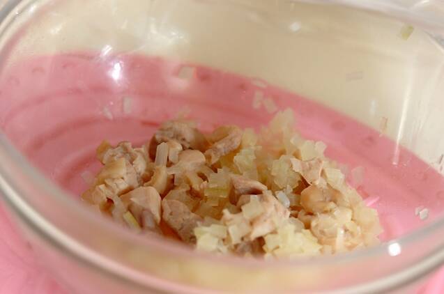 簡単チキンライス弁当の作り方の手順3