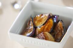 ナスの揚げ焼きバルサミコ酢風味