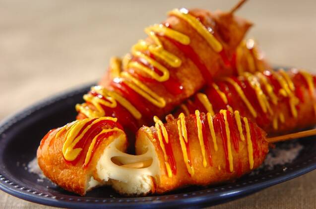 HMで簡単！韓国風チーズホットドッグの作り方＆アレンジ3選の画像
