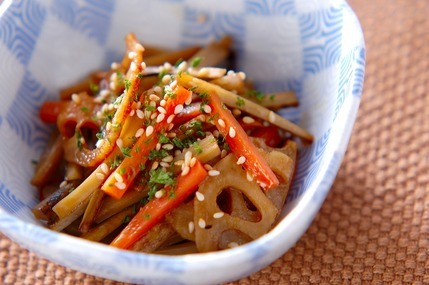 きんぴらゴボウ