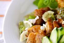 鶏照り焼きサラダ仕立て