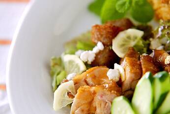 鶏照り焼きサラダ仕立て