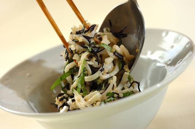 大根とヒジキのキヌア和えの作り方の手順4