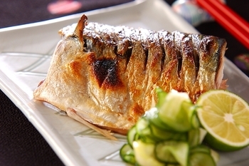 簡単ふっくら！サバの塩焼き