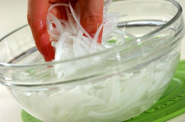 鶏の照り焼き手巻きご飯の作り方の手順1