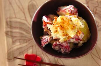 タコのポテトサラダ