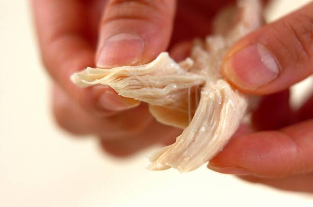 超簡単！自家製たれで本格バンバンジー 絶品中華 by山下 和美さんの作り方の手順3