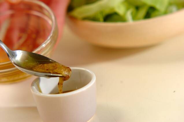 リボンレタスのサラダの作り方の手順2