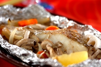 簡単ごちそう タラのバターホイル焼き