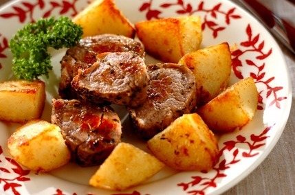 豚ヒレ肉のロースト　タイム風味