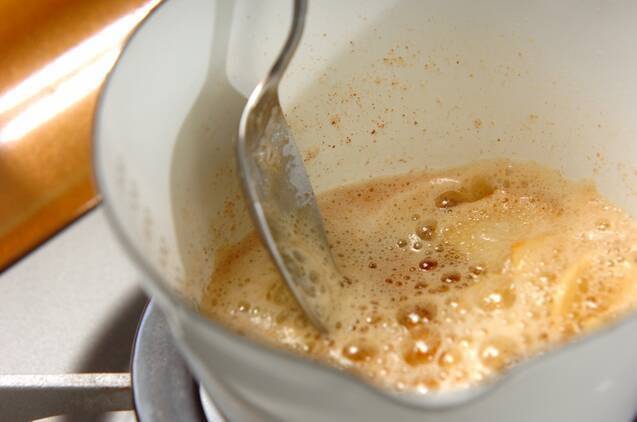 かんぱちのカルパッチョガーリック風味の作り方の手順2