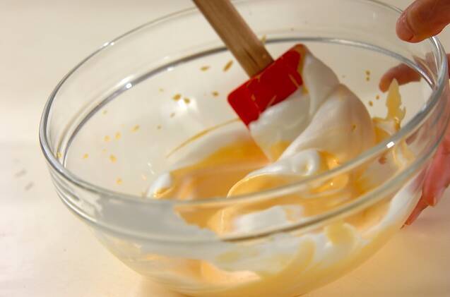 ベリーショコラアイスケーキの作り方の手順4