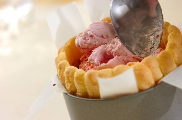 ベリーショコラアイスケーキの作り方の手順9