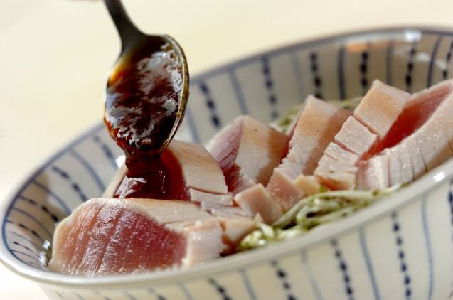 香味しょうゆのビントロあぶり丼の作り方の手順5