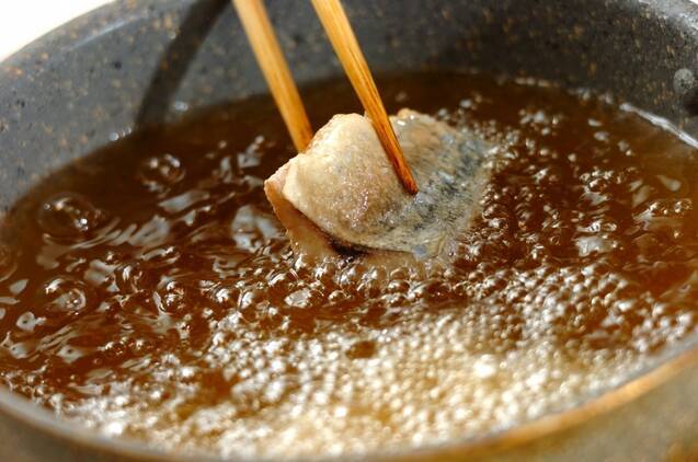 アジのゴマケチャ和えの作り方の手順2