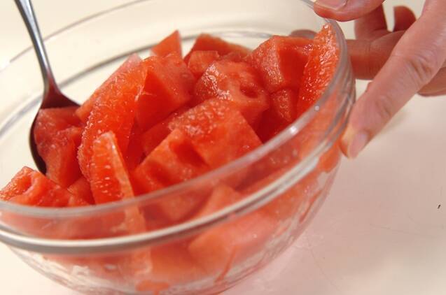 ひとくちフルーツの作り方の手順3