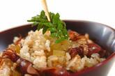 ホタルイカとフキの炊き込みご飯の作り方5