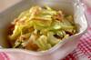 キャベツとツナの簡単酢サラダの作り方の手順