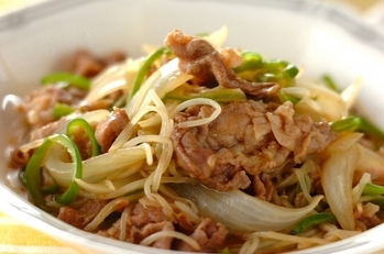 豚とモヤシの中華炒め