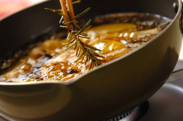 フライドポテトとレンコンチップスの作り方の手順3