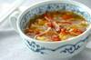 キャベツとトマトのスープの作り方の手順