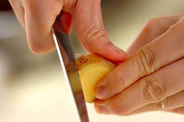 キャベツとトマトのスープの作り方の手順2