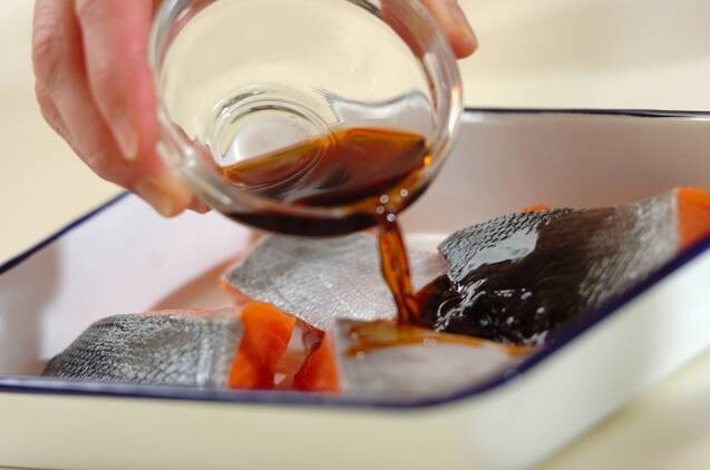 鮭の南部焼きの作り方の手順2