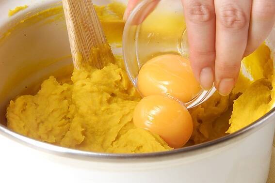 ハロウィンカボチャパイの作り方の手順5