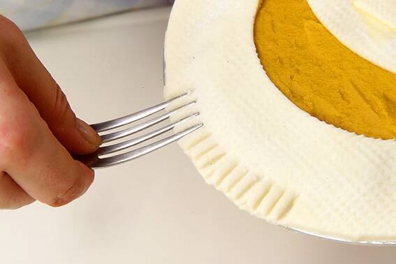 ハロウィンカボチャパイの作り方の手順9