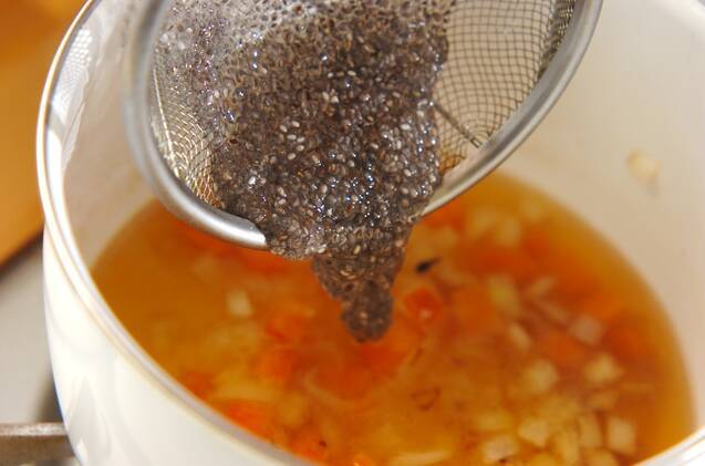 納豆パスタアマニオイルがけの献立の作り方の手順9