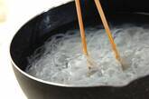 モヤシとザーサイのナムルのフォーの作り方3