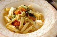 カボチャとカマンベールチーズのペンネ