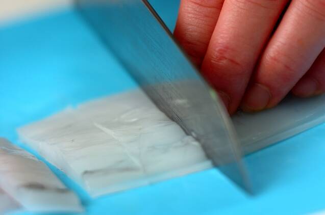 イカのオイスター焼きそばの作り方の手順1