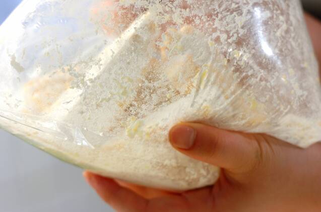 トウモロコシのから揚げの作り方の手順2