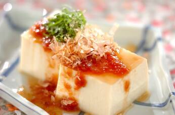 5分で完成！梅ダレ冷奴 簡単でお手軽な豆腐レシピ by山下 和美さん