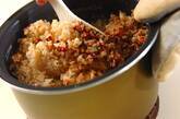 タコとバジルのパエリア風炊き込みご飯の作り方6