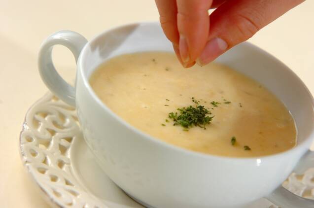 コーンスープの作り方の手順3