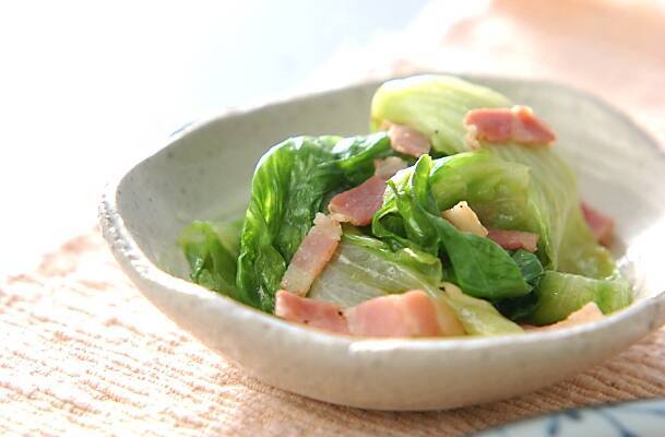 レタスのオイスター炒め