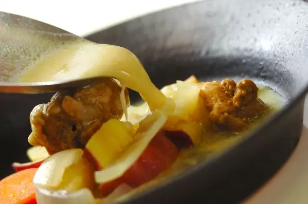 サツマイモ入りココナッツカレーの作り方3