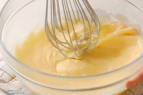 フルーツロールケーキの作り方の手順3