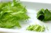 エビとソラ豆のグリーン・サラダ　ソースラビゴットの作り方の手順3