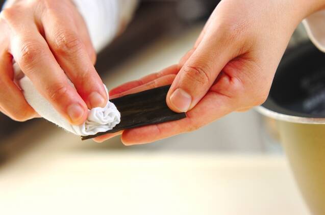 鶏ひき肉とエリンギの炊き込みご飯の作り方の手順2