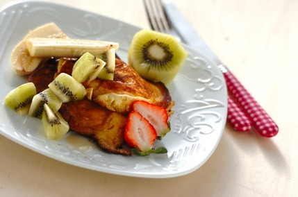 ふんわりパンケーキブランチ