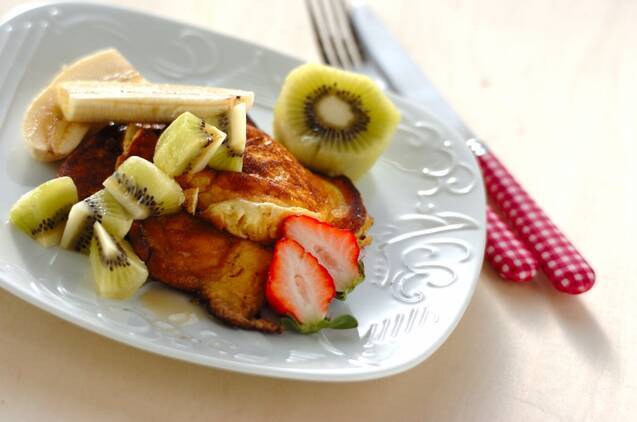 ふんわりパンケーキブランチ