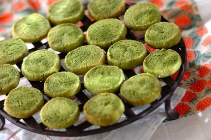 抹茶マーブルクッキー