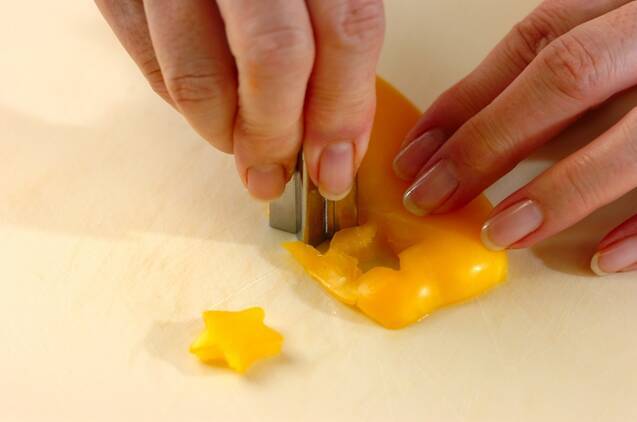 リースサラダの作り方の手順2