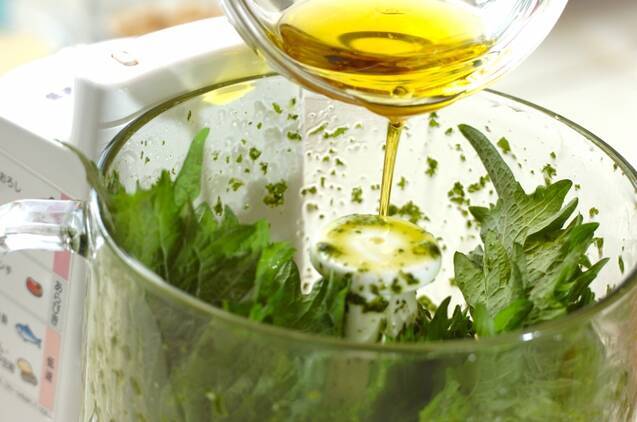 絶品！ジェノベーゼパスタ 生ハムと大葉で手軽に by伊藤 けいこさんの作り方の手順3